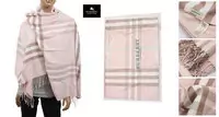 echapres 2013 burberry bonne qualite femmes longue echarpe rose